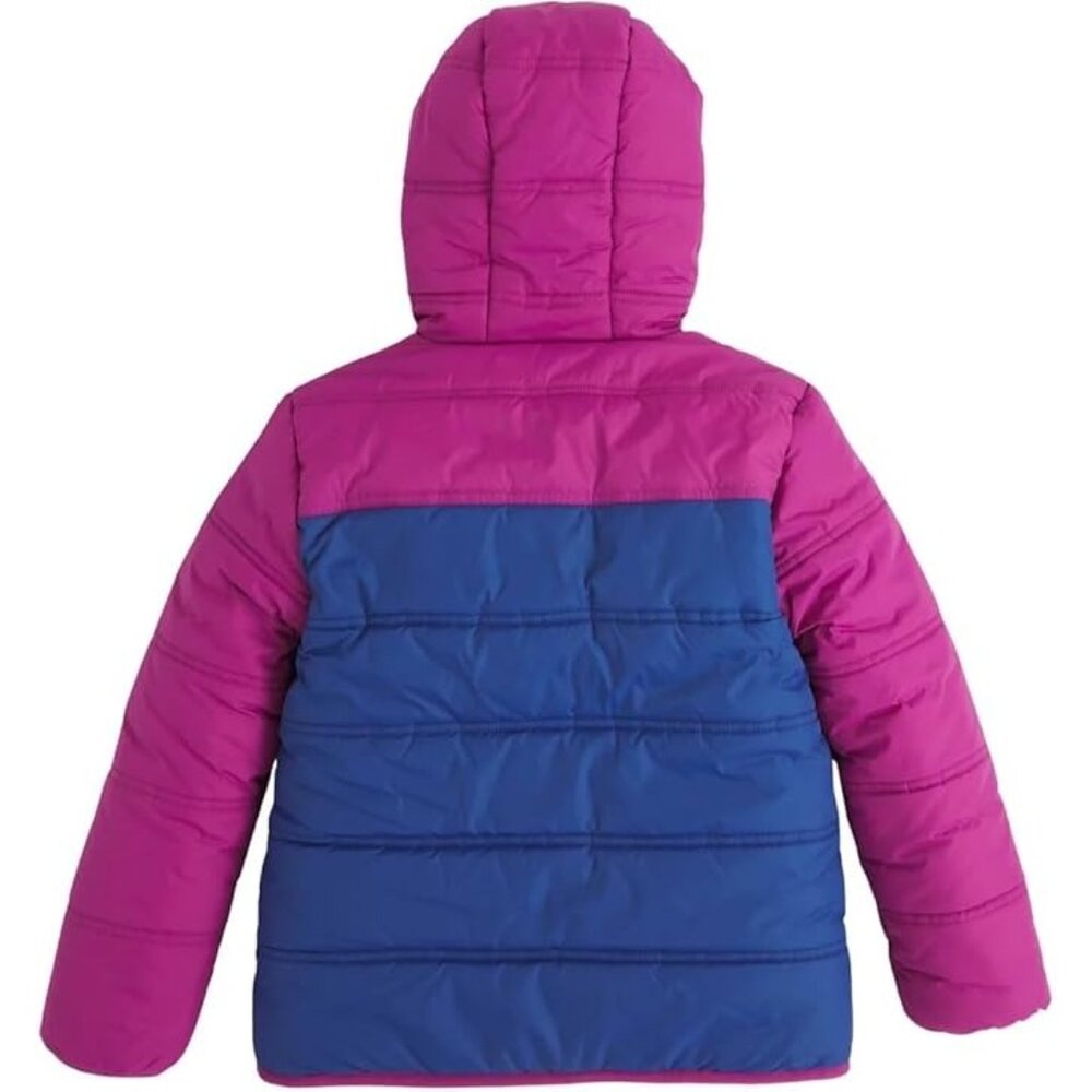 Eddie Bauer Kids Reversible Plush Hoodie Jacket, Size L (14/16), New - Picture 2 of 7